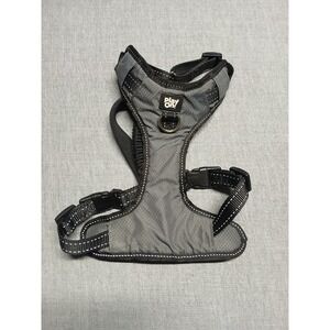 Play On! Dog Harness No-Pull Adjustable Reflective Black Size S